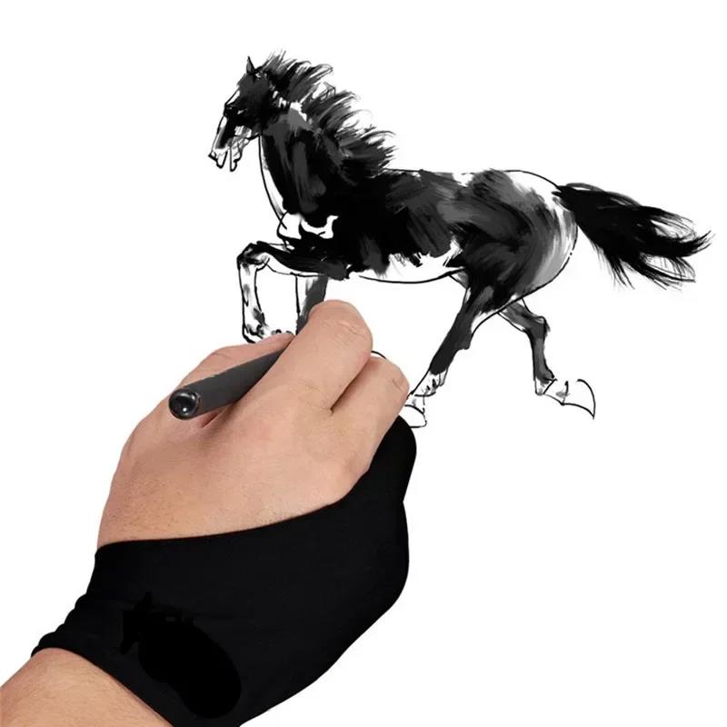 S/M/L Two-Finger Drawing Glove - огляд і ціна Touchscreen Glove Capacitive