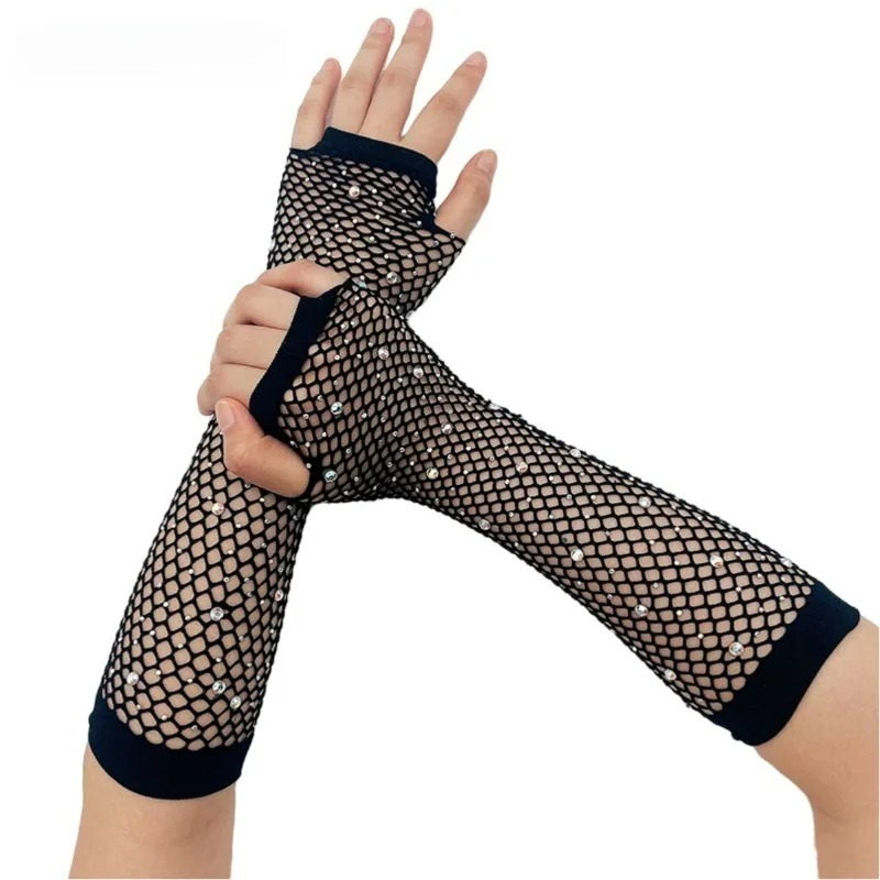 Wedding Breathable Fingerless  - огляд і ціна Fingerless Glove Knit