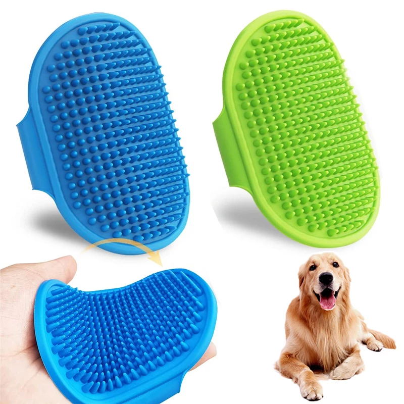 Pet Cleaning Brush Dog Cats Ba - огляд і ціна Rubber Glove Cleaning