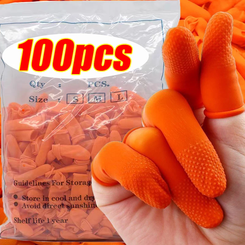 S/M/L Disposable Finger Cover  - огляд і ціна Rubber Glove Cleaning