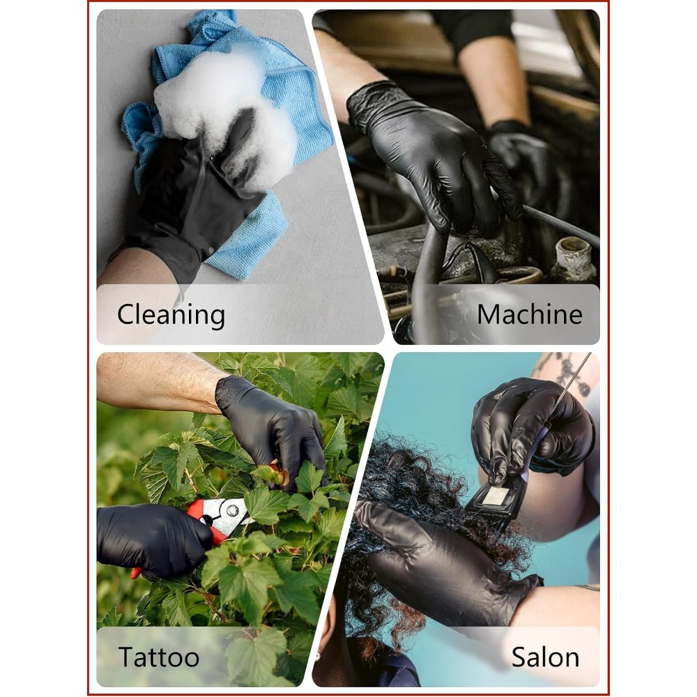Nitrile Disposable Gloves 4 Mi - огляд і ціна Exam Glove Nitrile