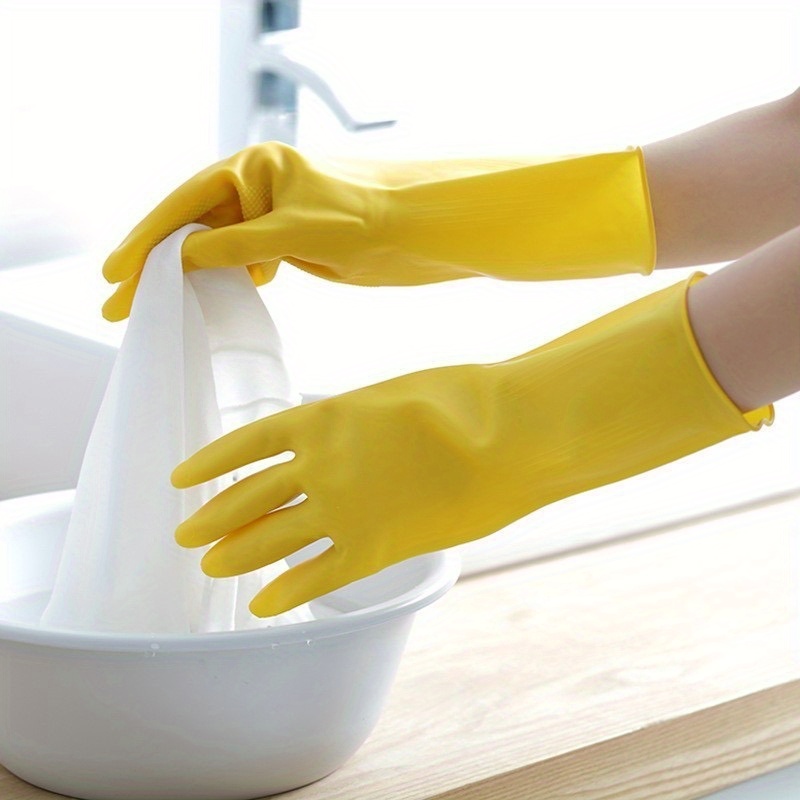 1Pairs(2pcs) Rubber Gloves Was - огляд і ціна Dish Glove Rubber