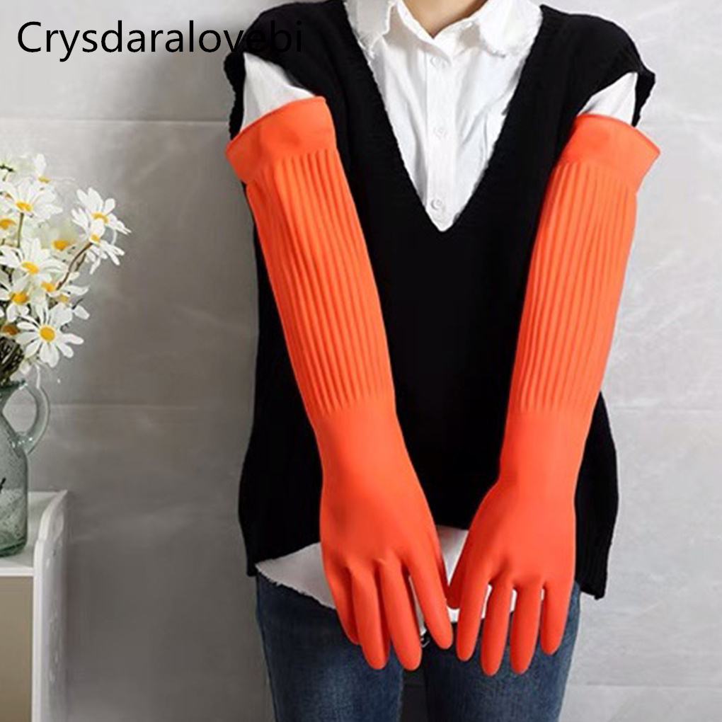 45/55cm Waterproof Household G - огляд і ціна Rubber Glove Cleaning