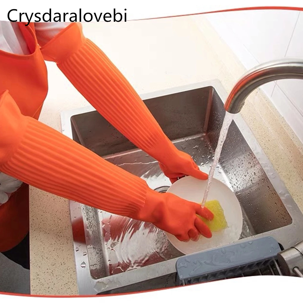 45/55cm Waterproof Household G - огляд і ціна Rubber Glove Cleaning
