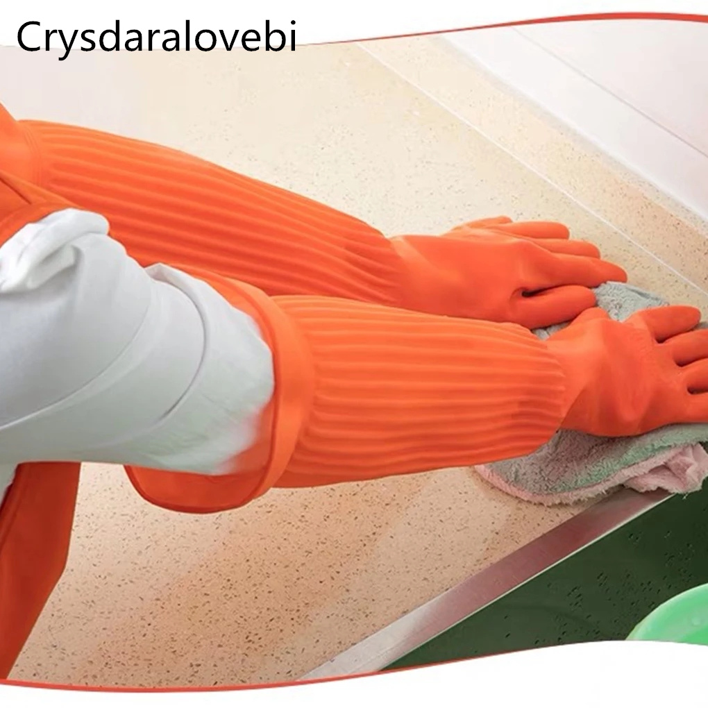 45/55cm Waterproof Household G - огляд і ціна Rubber Glove Cleaning