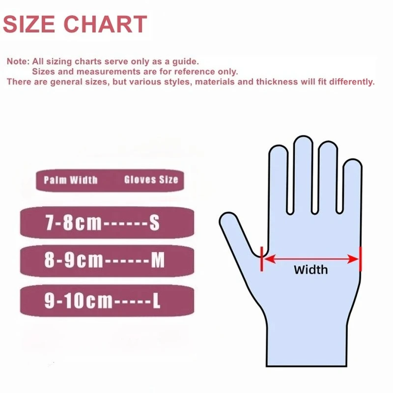 20/50/100PCS Pink Nitrile Glov - огляд і ціна Nitrile Mechanic Glove
