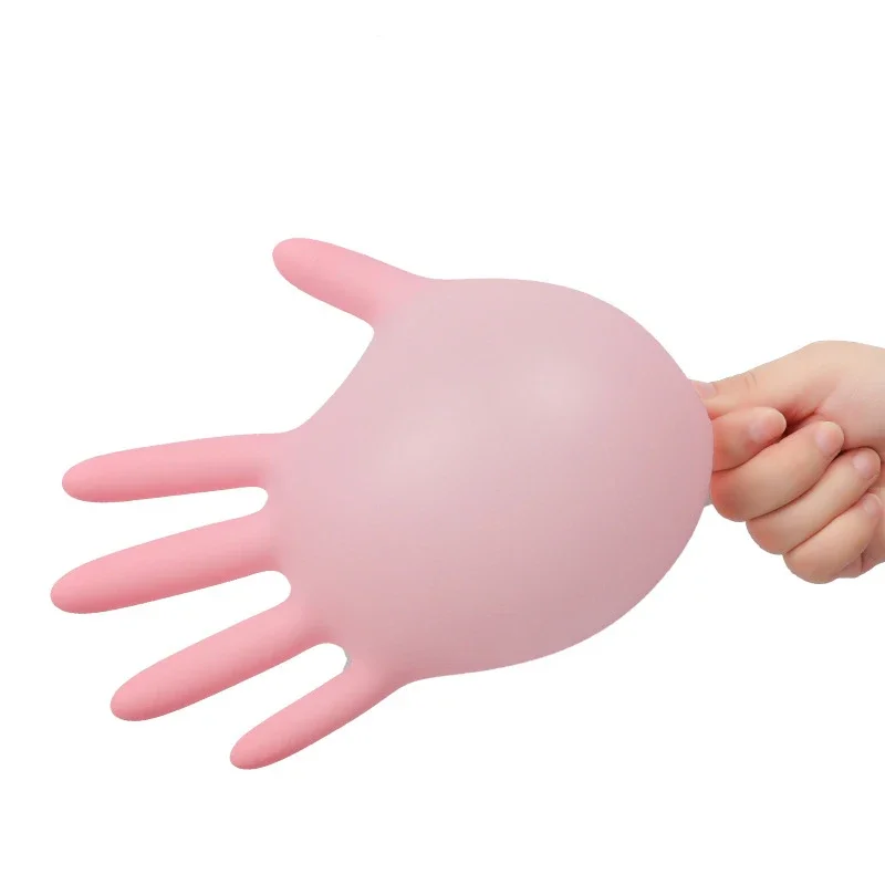 20/50/100PCS Pink Nitrile Glov - огляд і ціна Nitrile Mechanic Glove