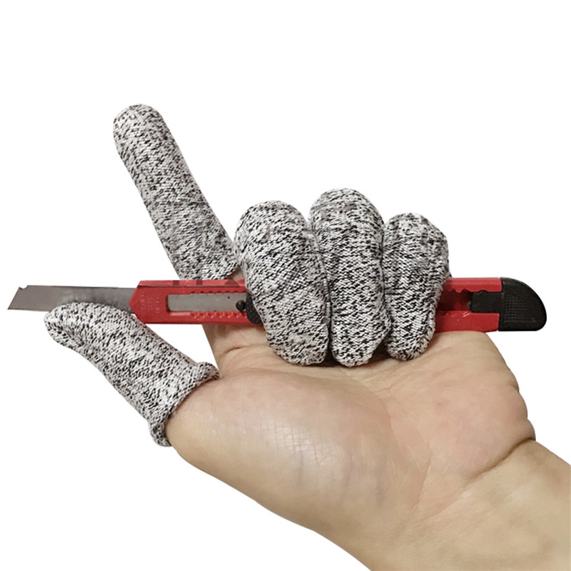 5pcs!  Anti-cut Finger Cots Le - огляд і ціна Cut Resistant Glove