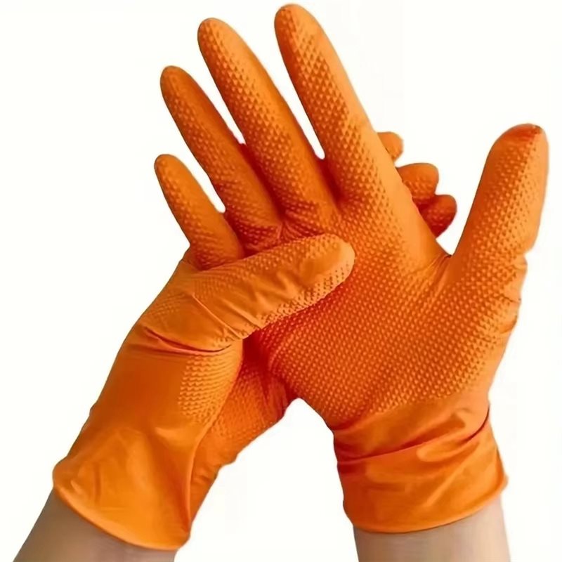 PORK-Industrial 8Mil Heavy Dut - огляд і ціна Nitrile Mechanic Glove