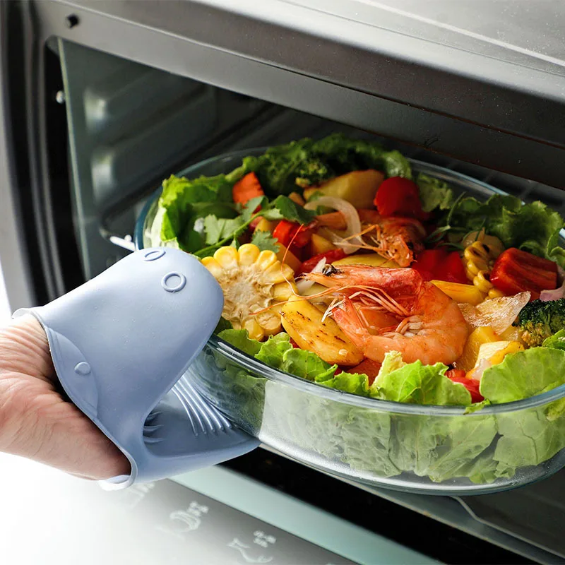 Thickened High-Temperature Res - огляд і ціна Oven Mitt Silicone