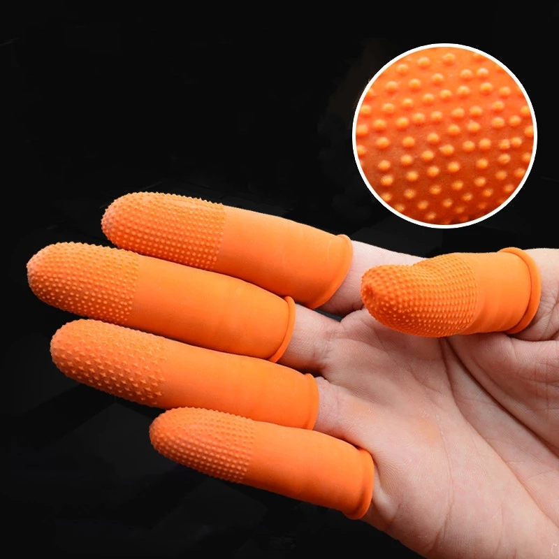 100pcs Finger Cots Nature Late - огляд і ціна Latex Disposable Glove