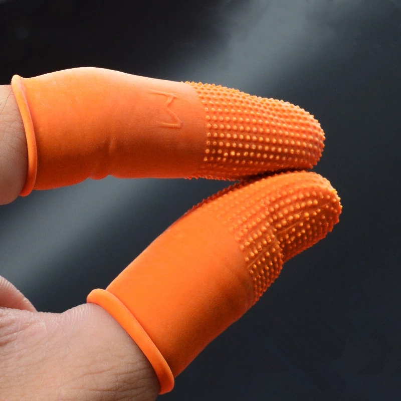 100pcs Finger Cots Nature Late - огляд і ціна Latex Disposable Glove