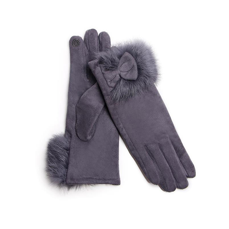 Winter Female Suede Leather Bo - огляд і ціна Leather Driving Glove