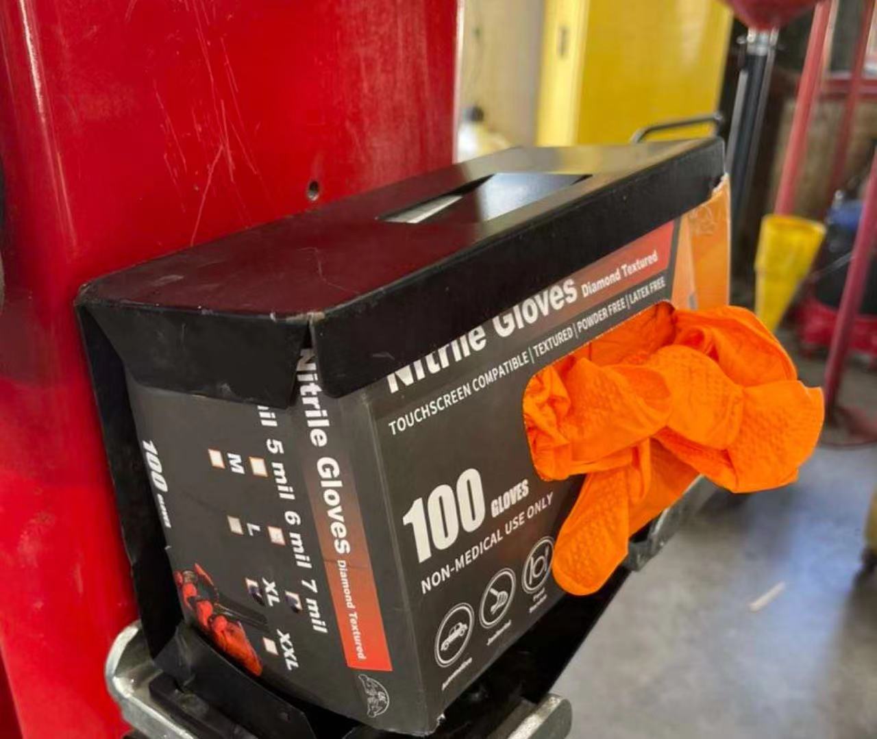 100Pcs Per Box Mechanical Nitr - огляд і ціна Nitrile Mechanic Glove