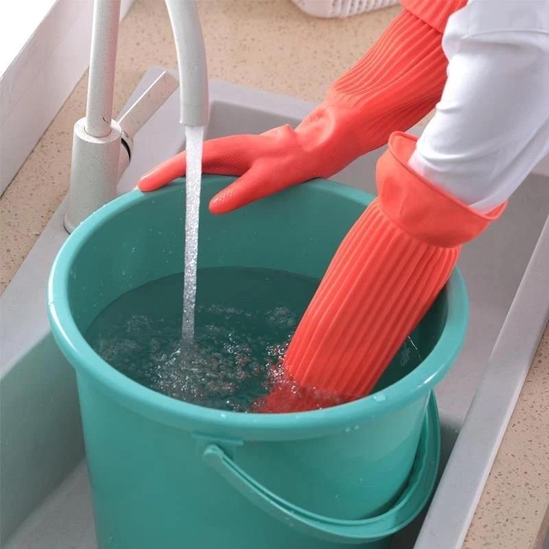 Long Reusable Rubber Dishwashi - огляд і ціна Dish Glove Rubber
