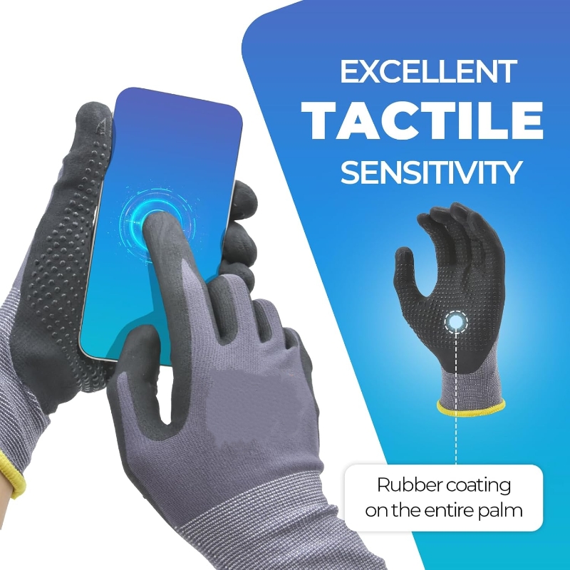 Micro-Foam Nitrile Coated Safe - огляд і ціна Nitrile Mechanic Glove